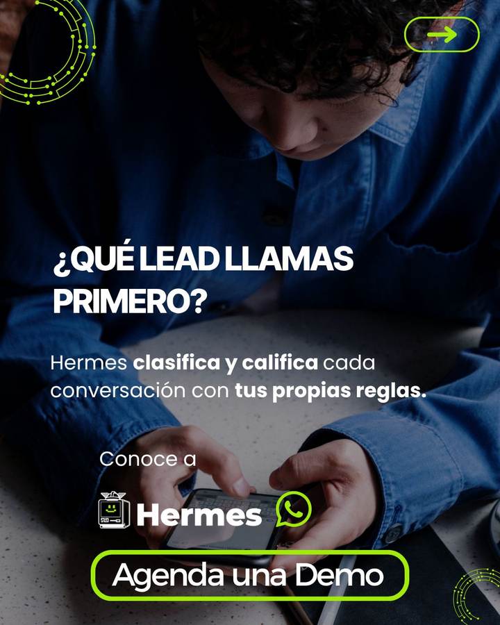 Hermes — calificación de leads y contenido con IA